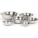 Adcraft Stainless Steel Mixing Bowl Set - Includes: (1) 13 Qt. (1) 16 Qt. and...