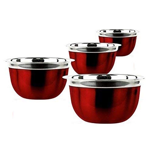 4 Piece Deep Mixing Bowl Set