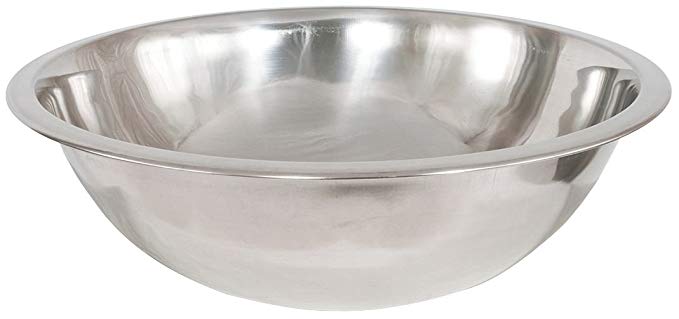 Crestware 16-Quart Stainless Steel Mixing Bowl