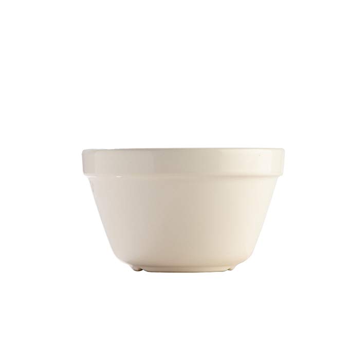 Mason Cash Steam Bowl (British Term - Pudding Basin), Cream, 0.95-Quart