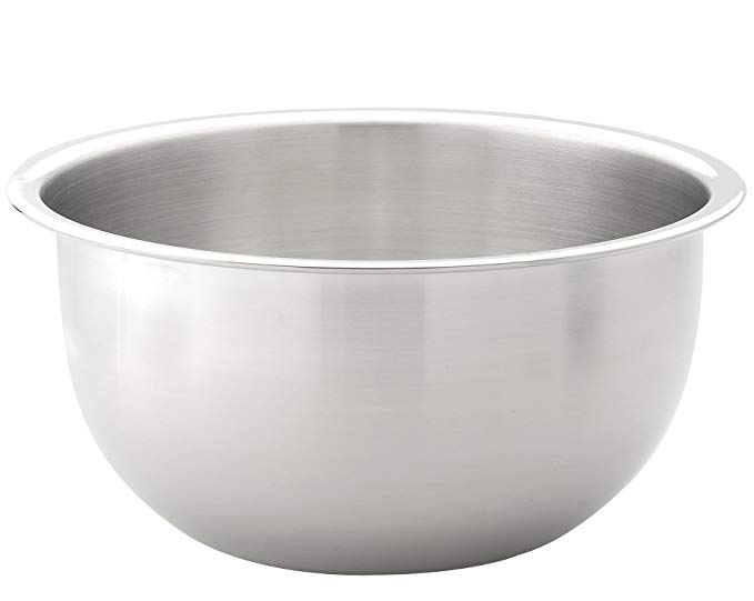 HIC Essential Mixing Bowl 48003 18/8 Stainless Steel, 6-Quart Capacity