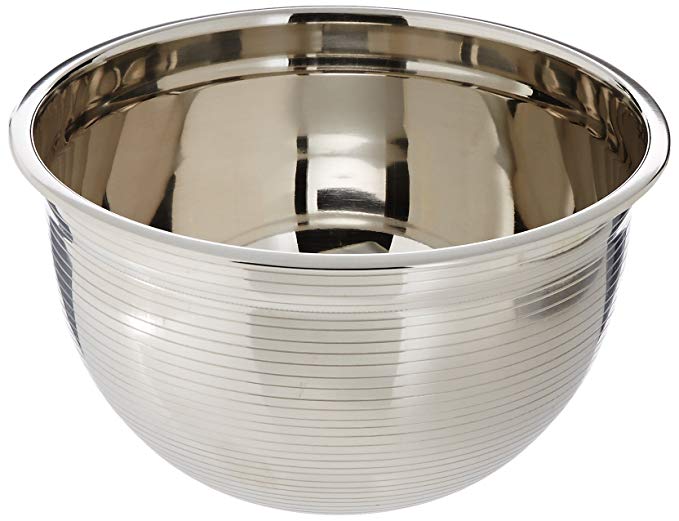 2.5QT Stainless Steel Rippled Mixing Bowl