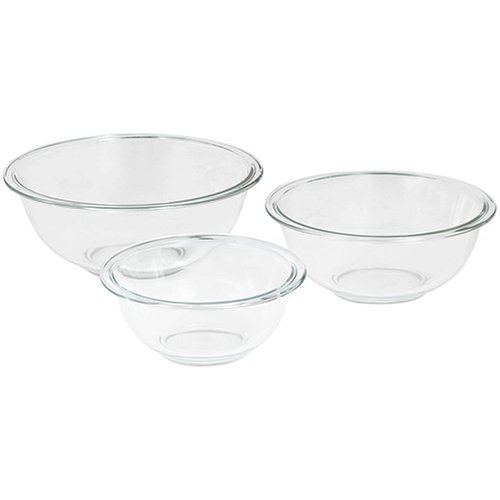 Pyrex Prepware 3-Piece Mixing Bowl Set