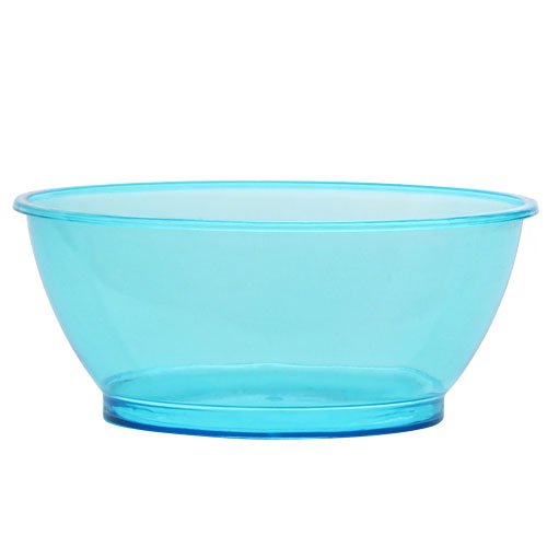 Party Dimensions Neon 20 Count Plastic Bowls, 6-Ounce, Blue