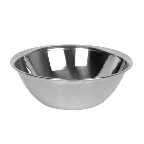 Thunder Group Stainless Steel Mixing Bowl, 20 quart, Silver