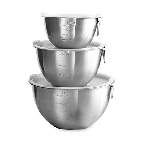 Stainless Steel Mixing Bowl Set | 3-Piece