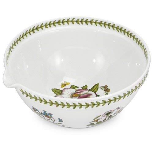 Portmeirion Botanic Garden Mixing Bowl With Spout 5 Qt