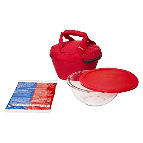 Pyrex Portable Mixing Bowl- 2.5QT