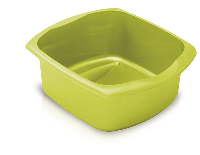 Addis 9.5 Litre Large Rectangular Bowl, Lime