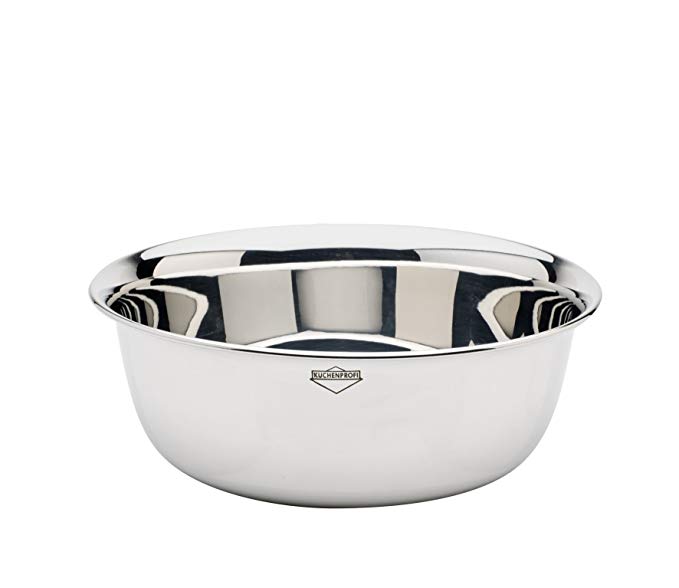 Kuechenprofi Stainless Steel Heavy Gauge Mixing Bowl, 2.1-Quart