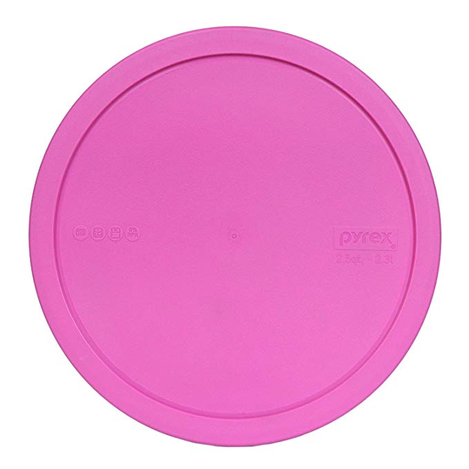 Pyrex 325-PC Pink 10-inch Dia. Plastic Lid for 2.5-Quart (2.3L) Mixing Bowl