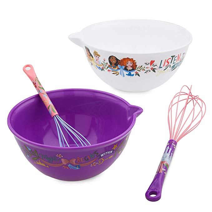 Disney Princess Mixing Bowl and Whisk Set Eats