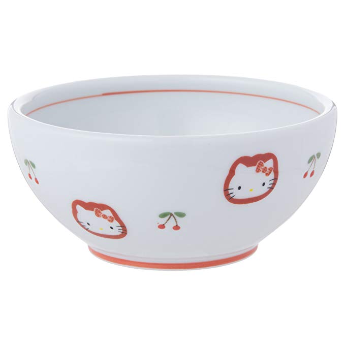 Hello Kitty Cherry food bowl (11.9cm) by Ranchan