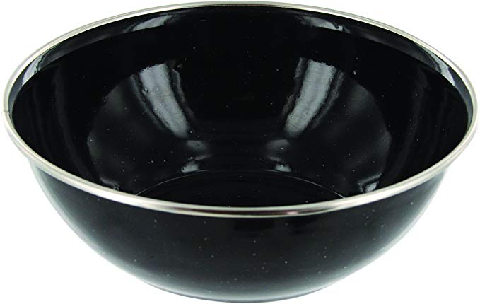 Highlander Deluxe Enamel Bowl Black