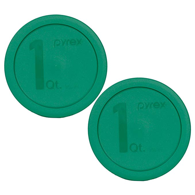 Pyrex 322-PC 1 Quart Green Mixing Bowl Lid (2PK) - For 322 1 Quart MIXING BOWL; Will NOT fit the Pyrex 7201 4 Cup dish