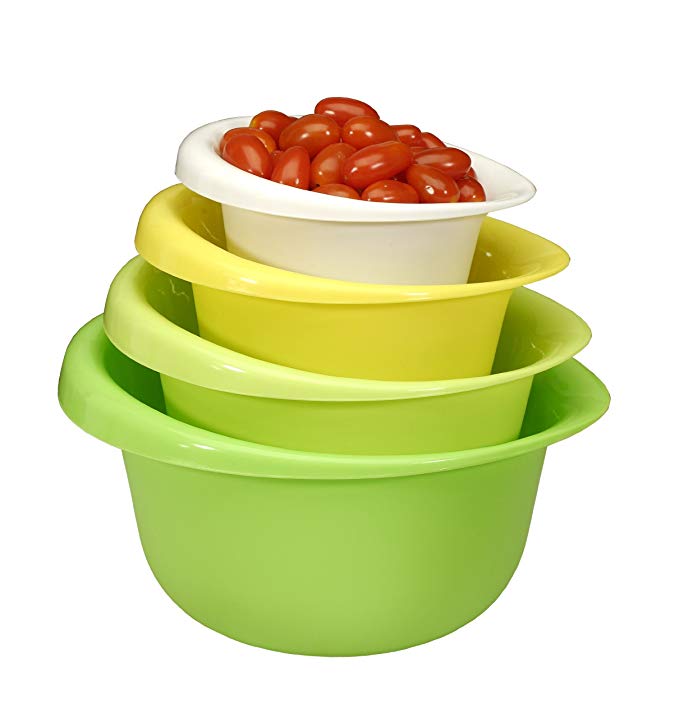 Cook Pro 4 piece Mixing Bowl Set