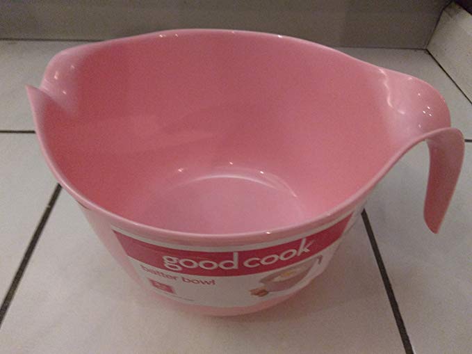 Good Cook 3 qt. Plastic Batter Bowl, Pink